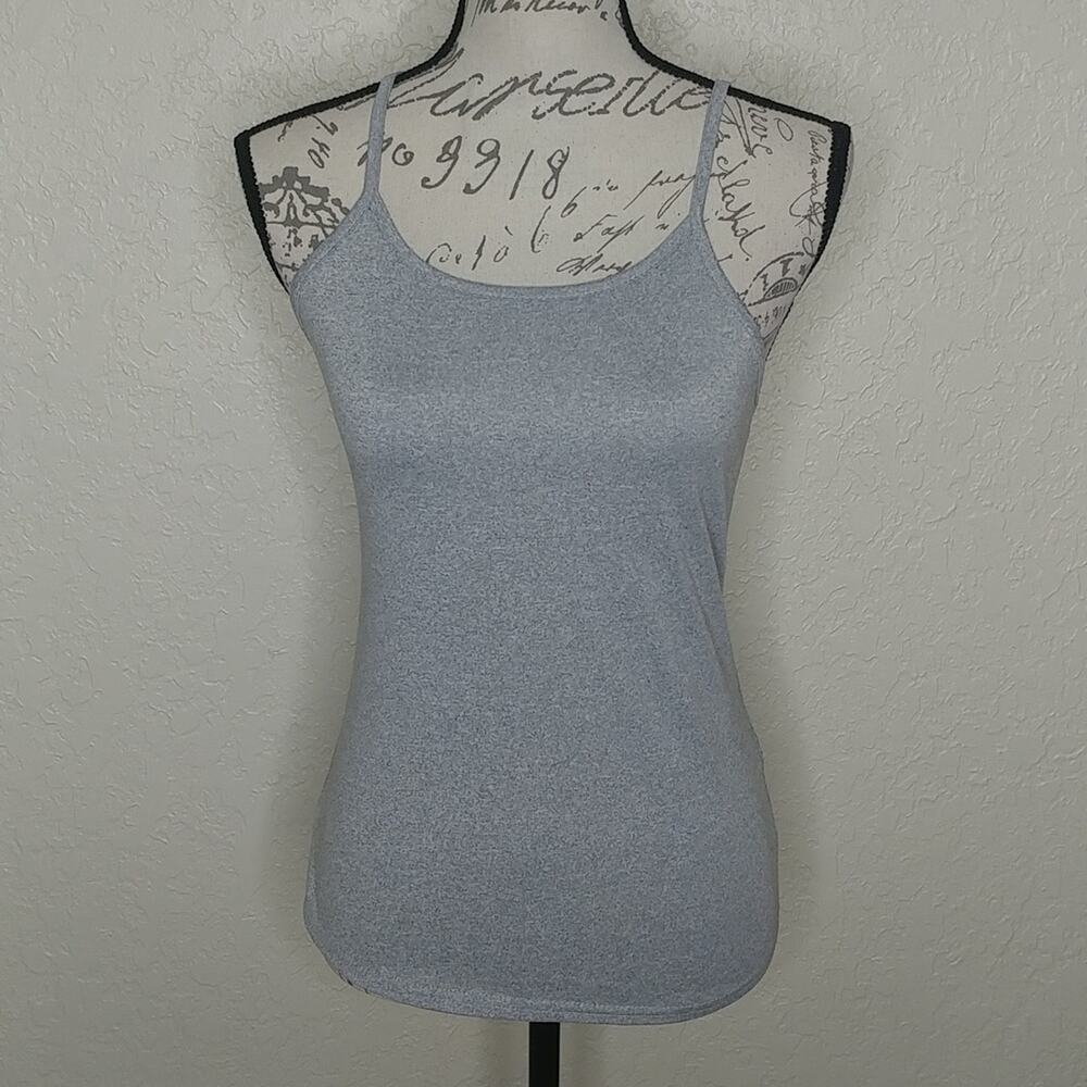 Gray Spaghetti Strap Tank Top Size S